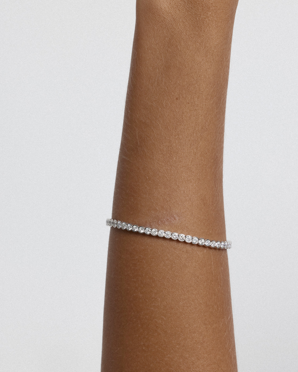 Tennis Bracelet - White Gold
