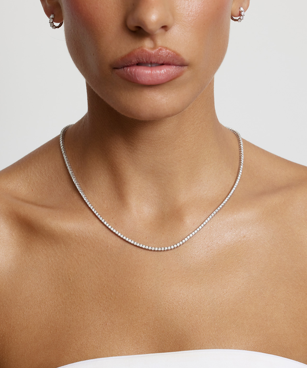 Small Tennis Necklace