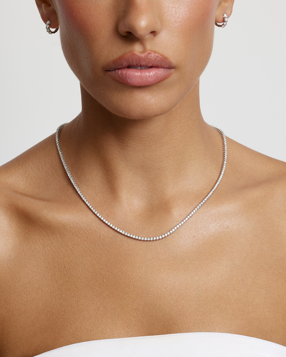 Small Tennis Necklace