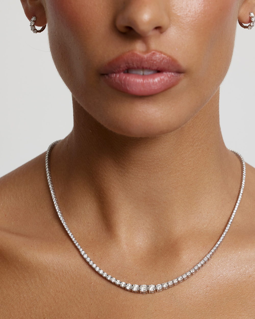 Graduating Tennis Necklace