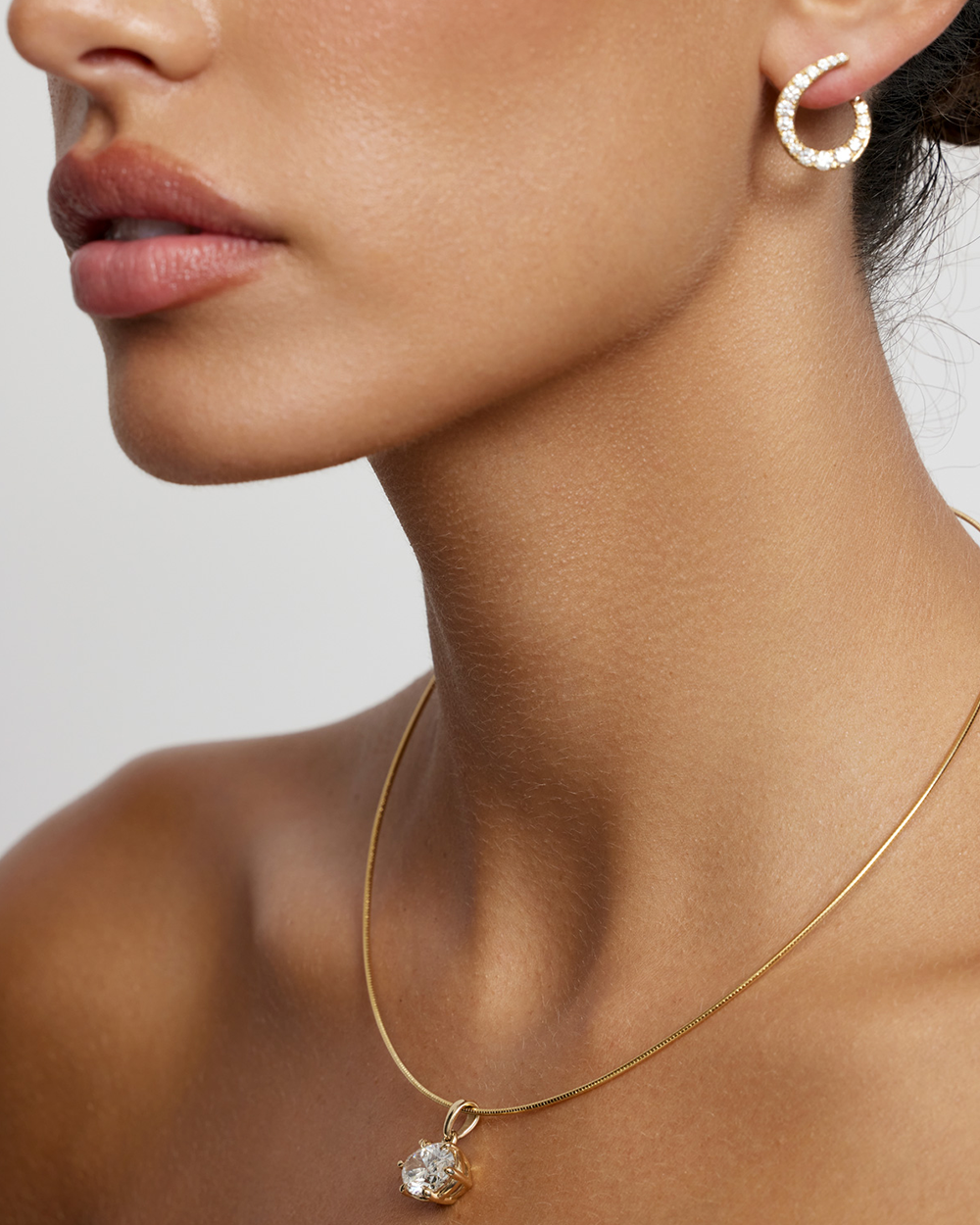Victoria Oval Diamond Necklace