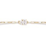 Bridget Toi et Moi Bracelet - Double Diamond