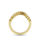 Zara Bezel Diamond Wedding Band