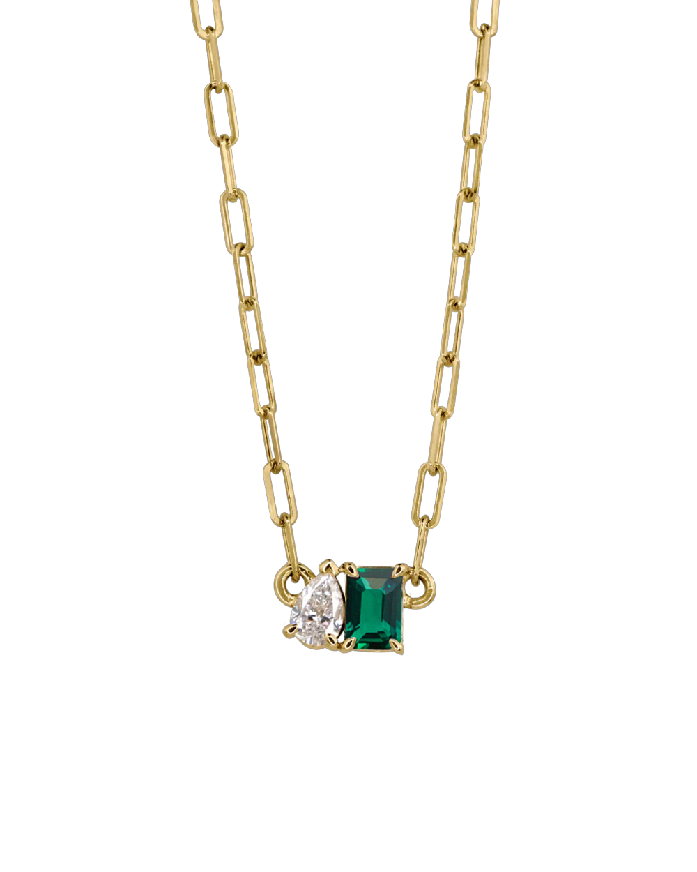 Bridget Large Toi et Moi Necklace