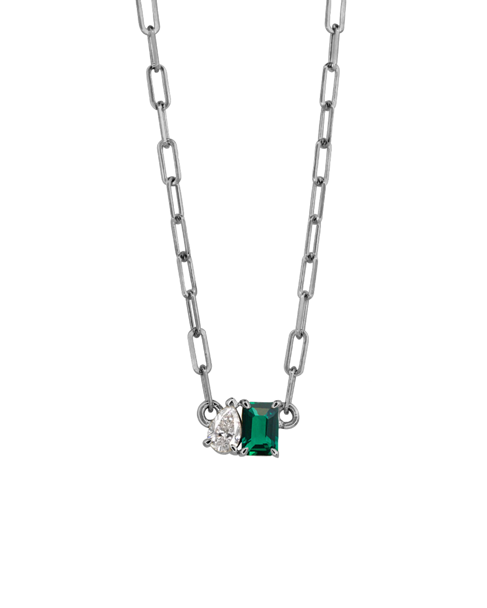 Bridget Small Toi et Moi Necklace