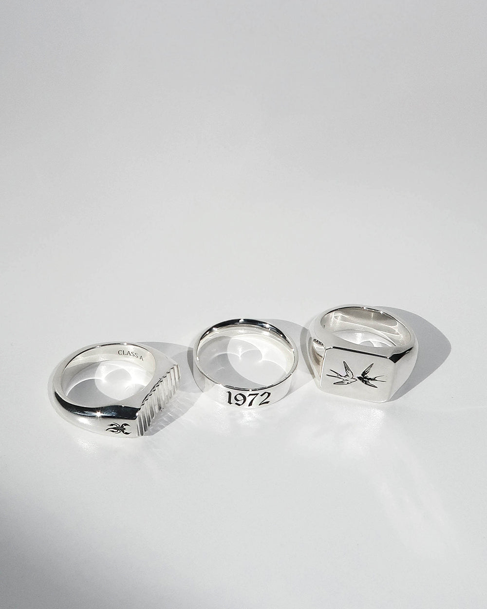 Groove Signet Ring
