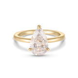 Erin 2.05ct Pear Diamond Solitaire Engagement Ring