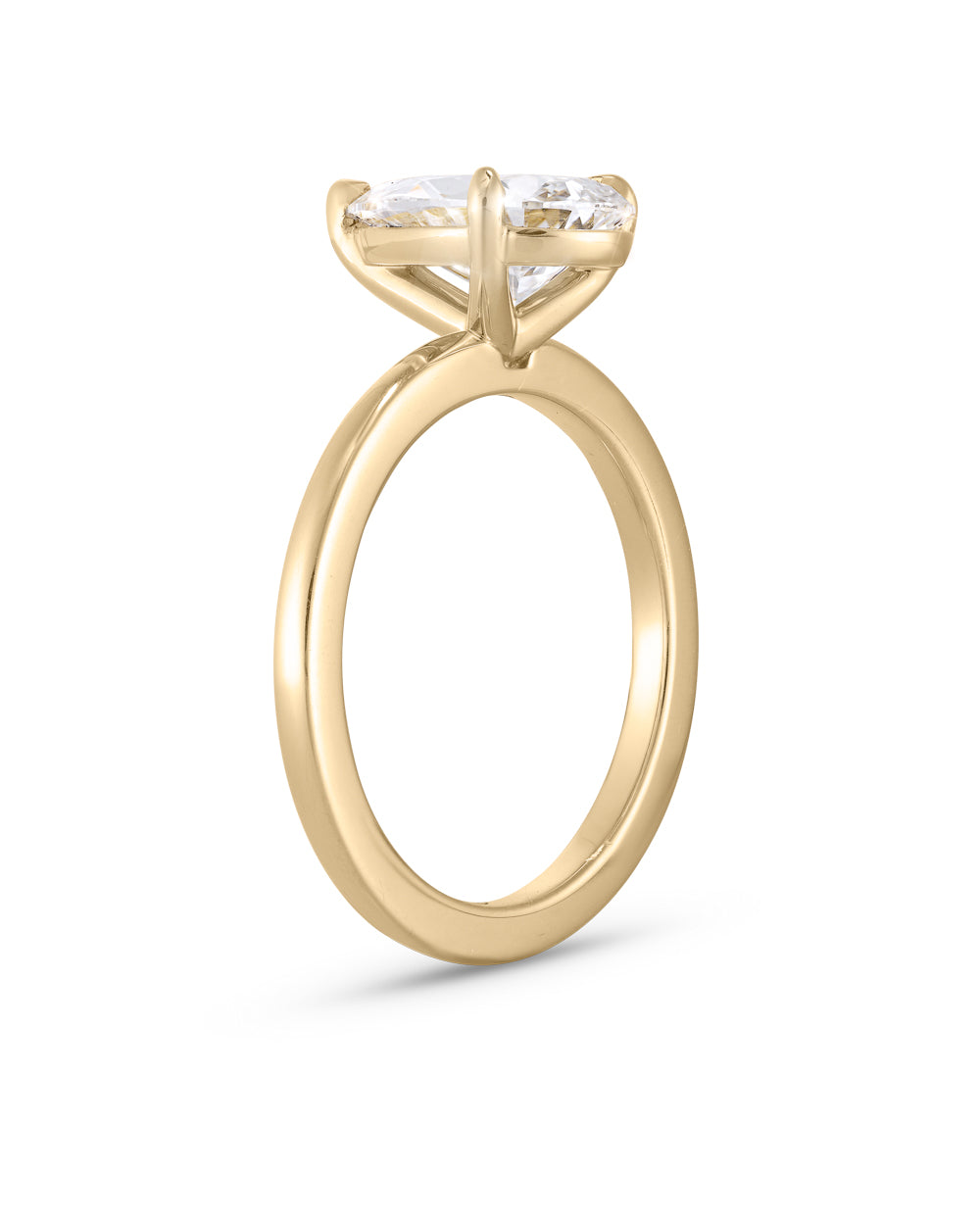 Erin 2.05ct Pear Diamond Solitaire Engagement Ring