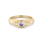 Evil Eye Signet Ring