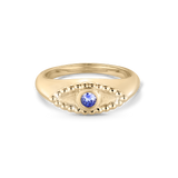 Evil Eye Signet Ring