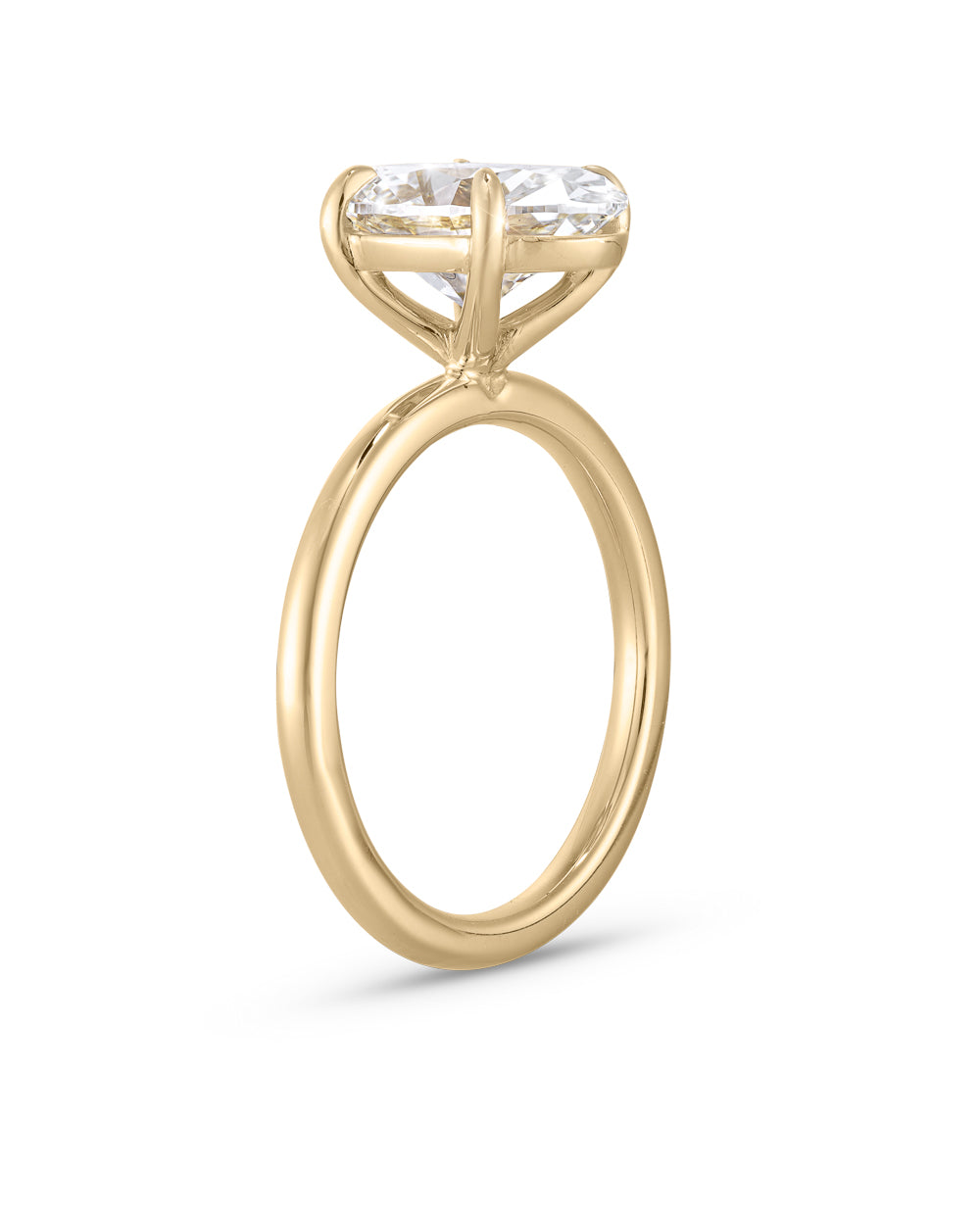 Grace 3.06ct Oval Diamond Solitaire Engagement Ring