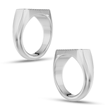 Groove Signet Ring
