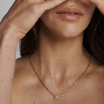 Bridget Diamond Toi et Moi Necklace