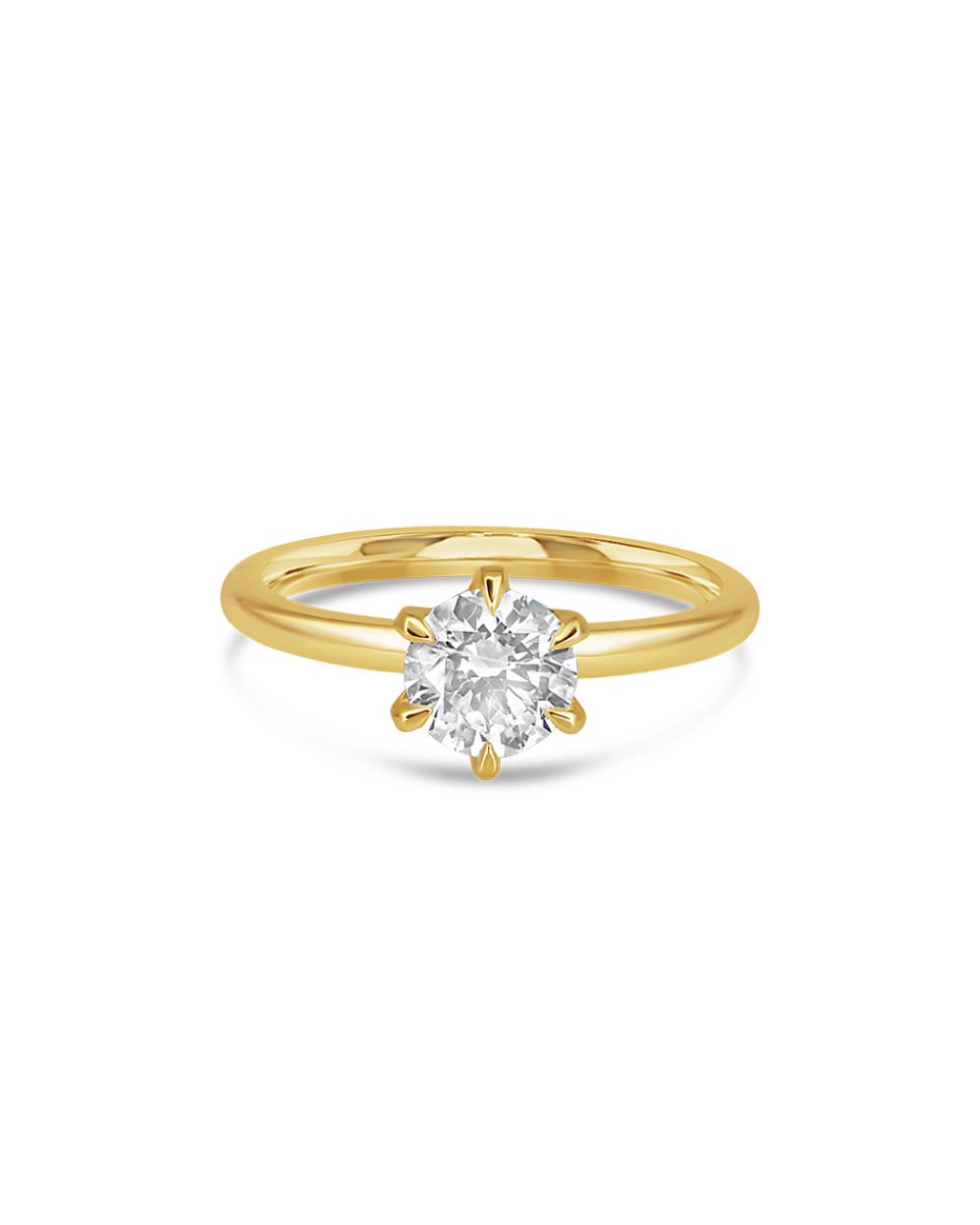 Jessica 1ct Brilliant Round Solitaire Diamond Ring