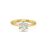 Jessica 1ct Brilliant Round Solitaire Diamond Ring