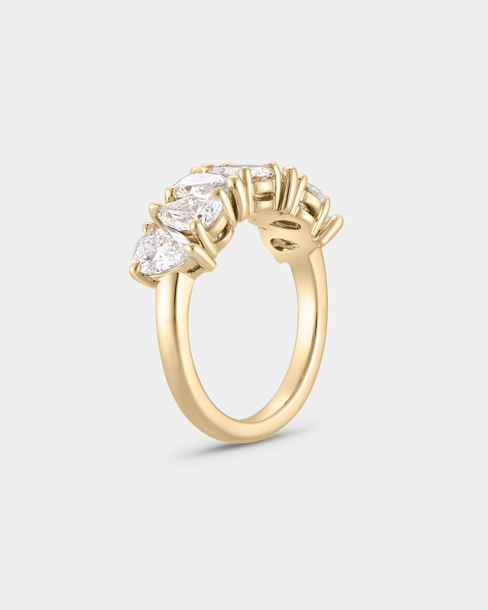 Kayla Pear Diamond Band