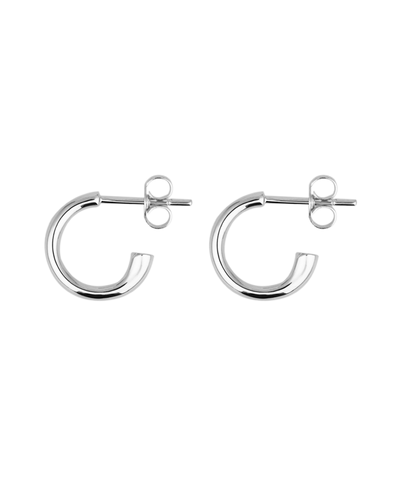 Medium Charmed Hoop Earrings