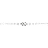 Linked for Life Oval Solitaire Diamond Bracelet
