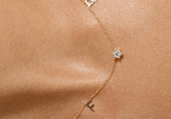 personalised charm necklace