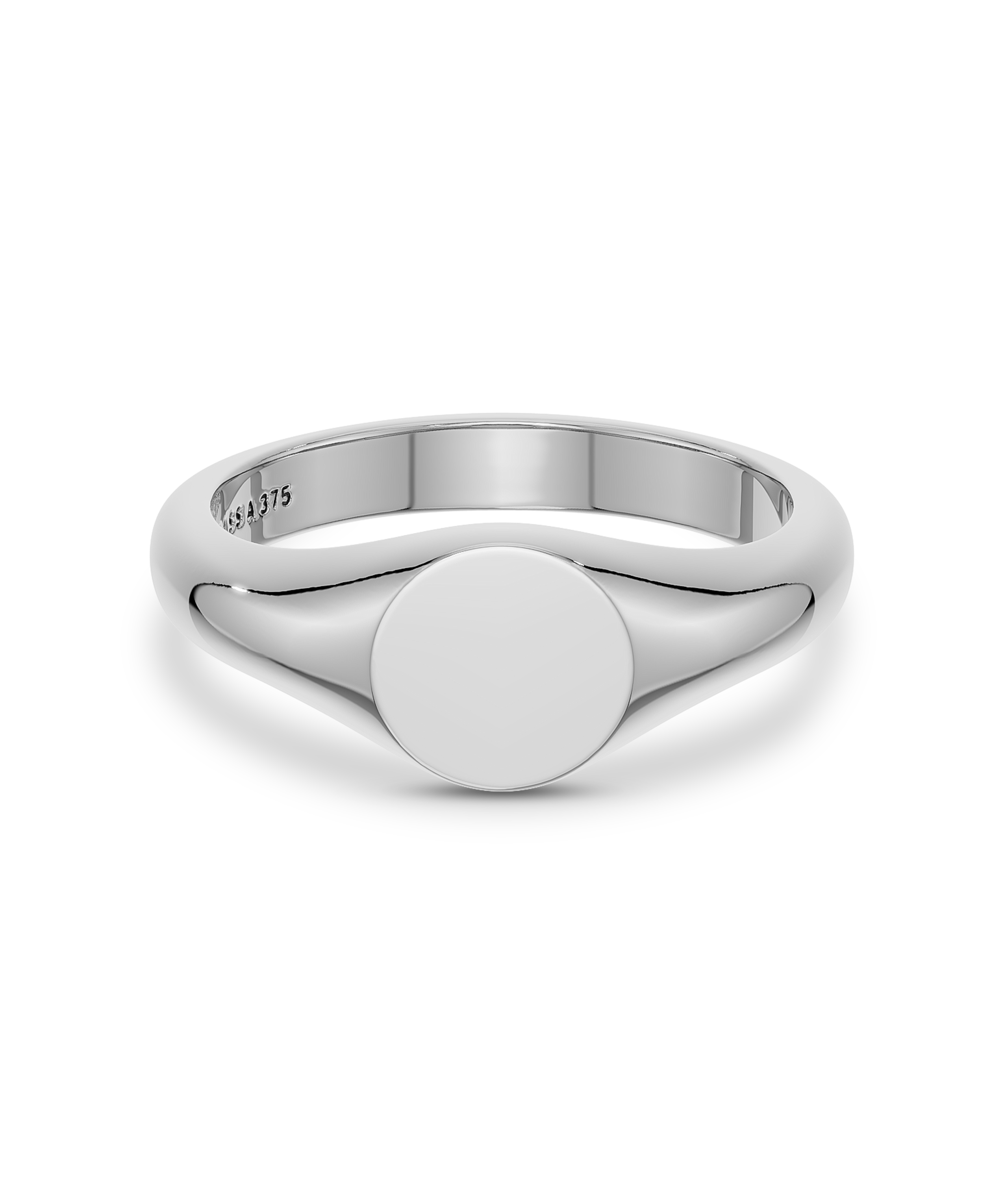 Petite Round Signet Ring