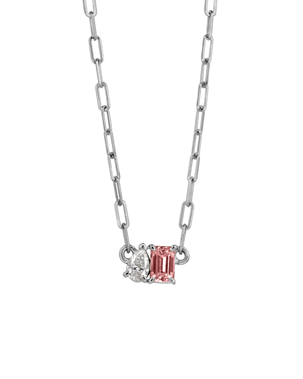 Bridget Large Toi et Moi Necklace
