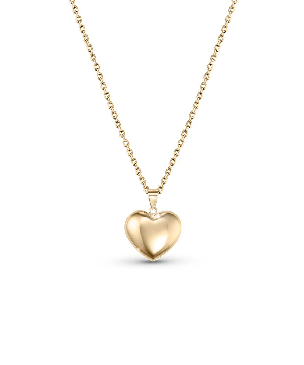 Puffy Heart Necklace