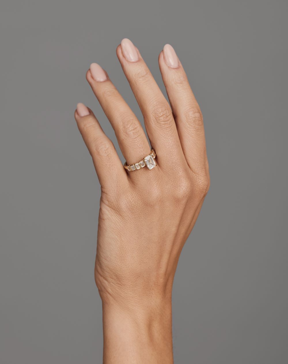 Rebel 1.52ct Emerald Engagement Ring