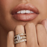 Rebel 1.52ct Emerald Engagement Ring