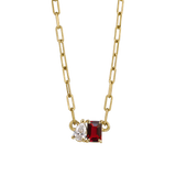 Bridget Large Toi et Moi Necklace