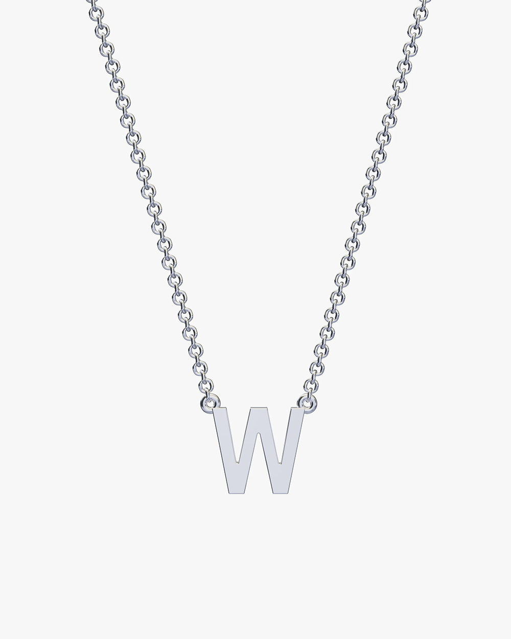 Single Initial Necklace