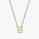 Starlight Initial Necklace