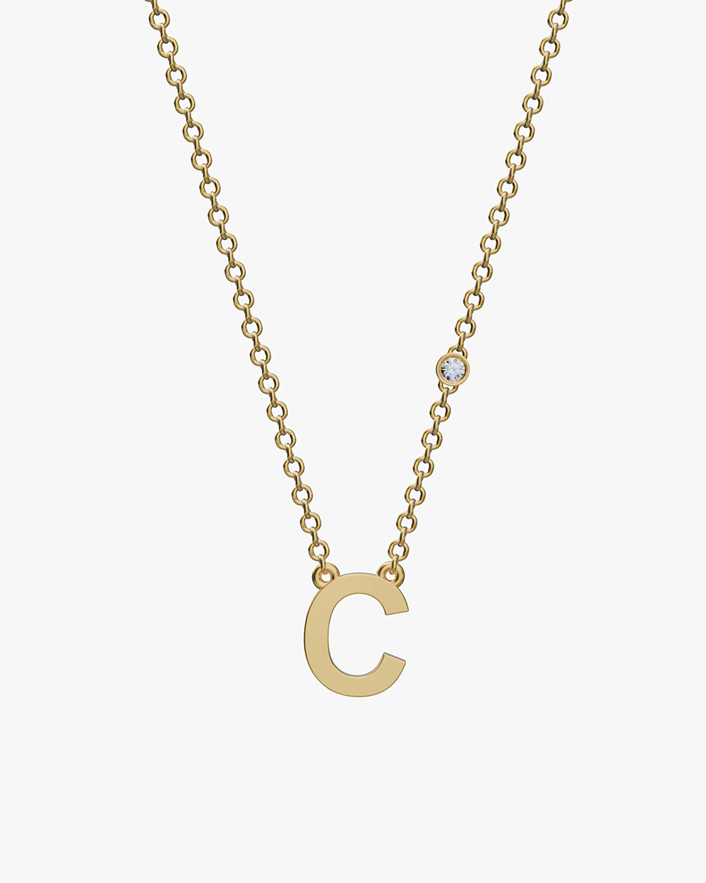 Starlight Initial Necklace