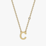 Starlight Initial Necklace