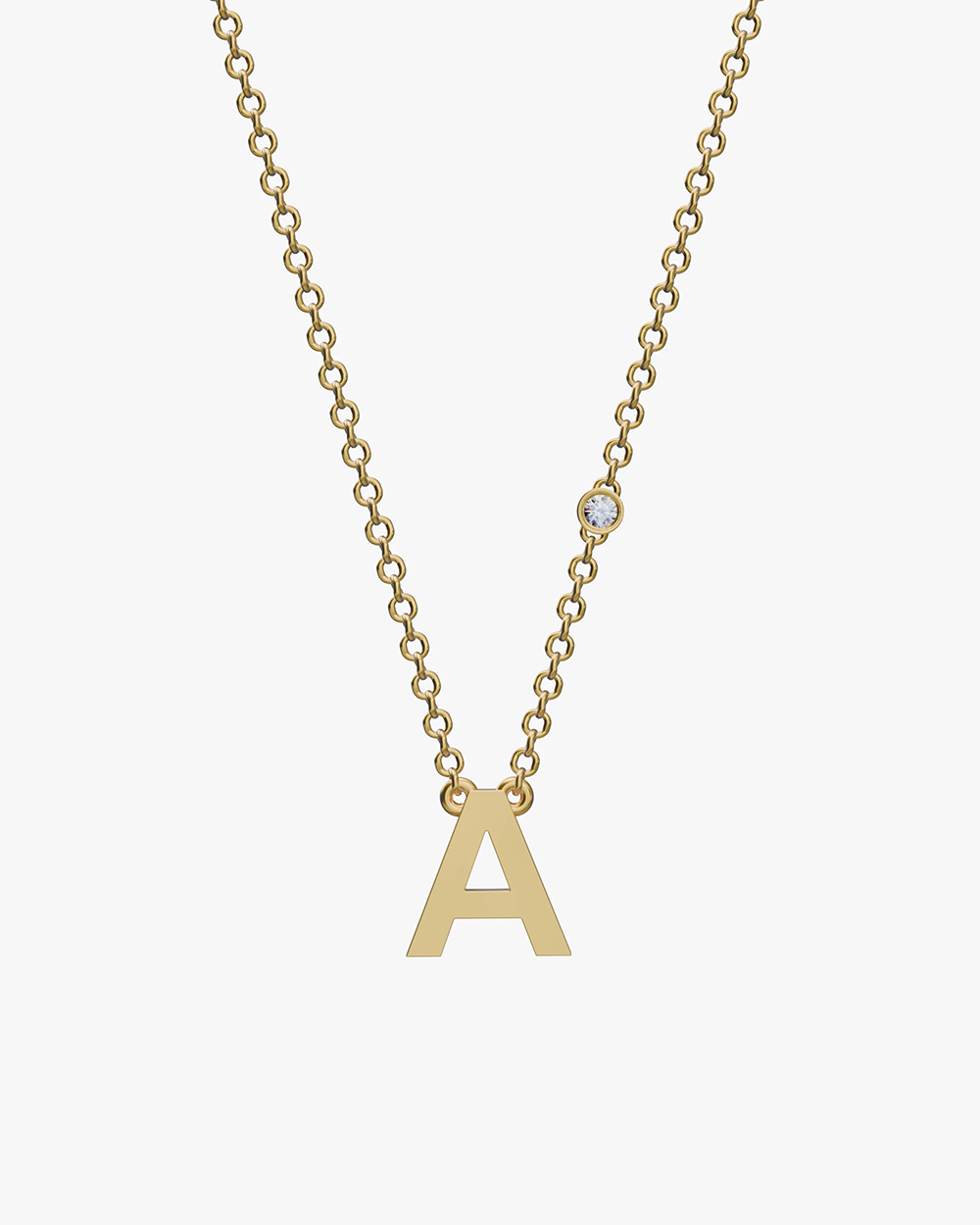Starlight Initial Necklace