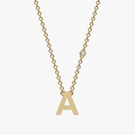 Starlight Initial Necklace