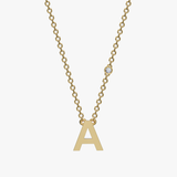 Starlight Initial Necklace