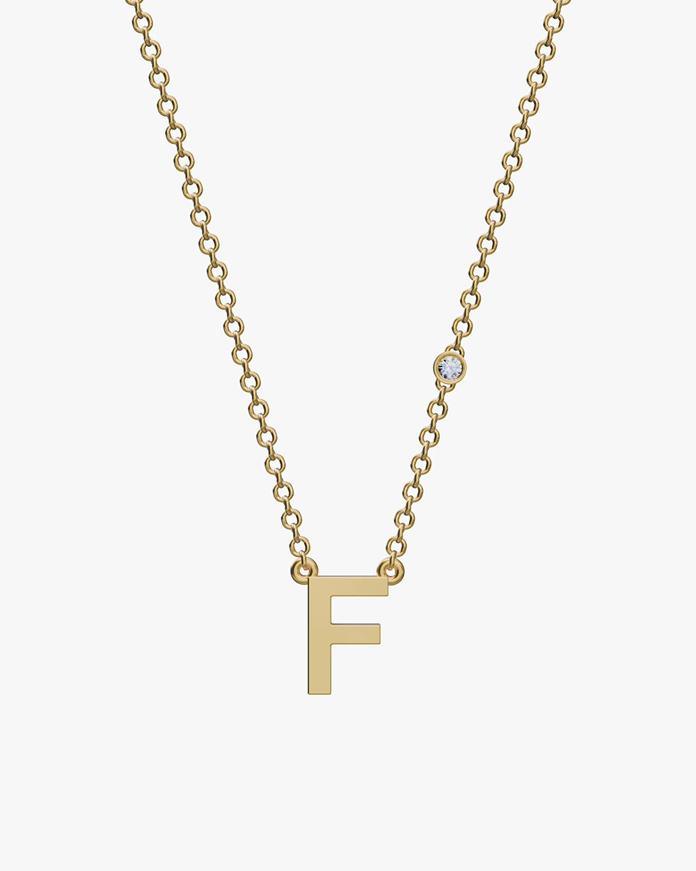 Starlight Initial Necklace