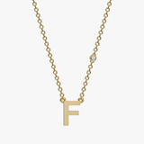 Starlight Initial Necklace