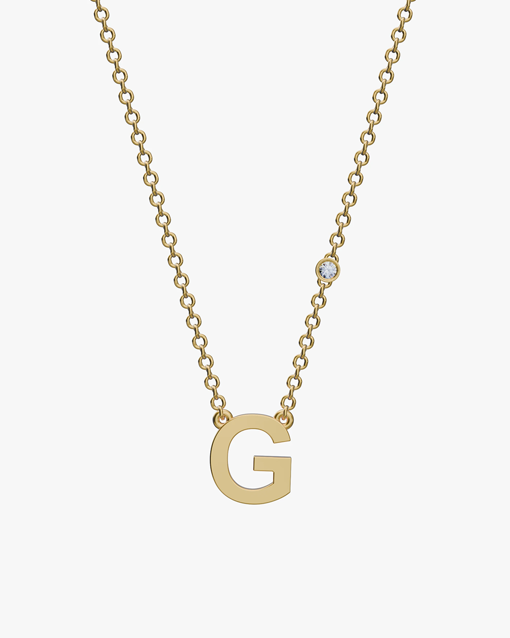 Starlight Initial Necklace