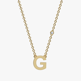 Starlight Initial Necklace