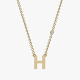 Starlight Initial Necklace