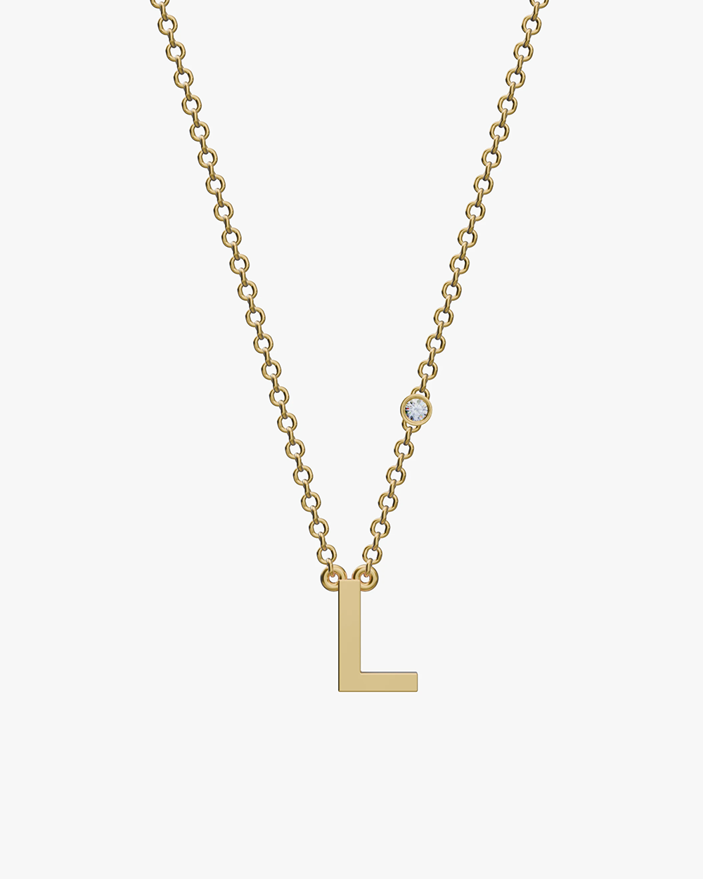 Starlight Initial Necklace