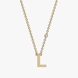 Starlight Initial Necklace