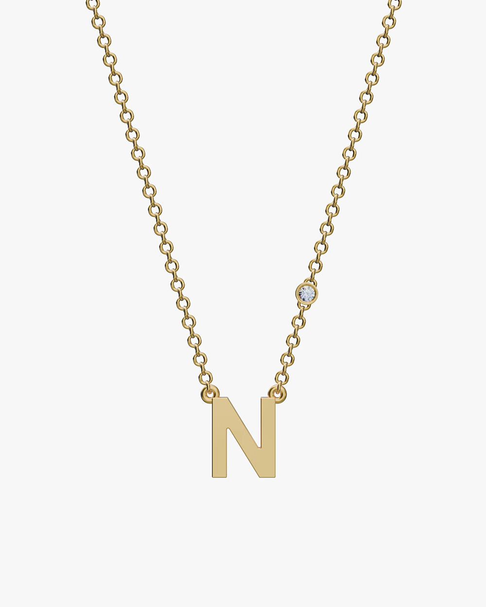 Starlight Initial Necklace