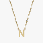 Starlight Initial Necklace