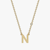 Starlight Initial Necklace