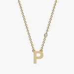 Starlight Initial Necklace