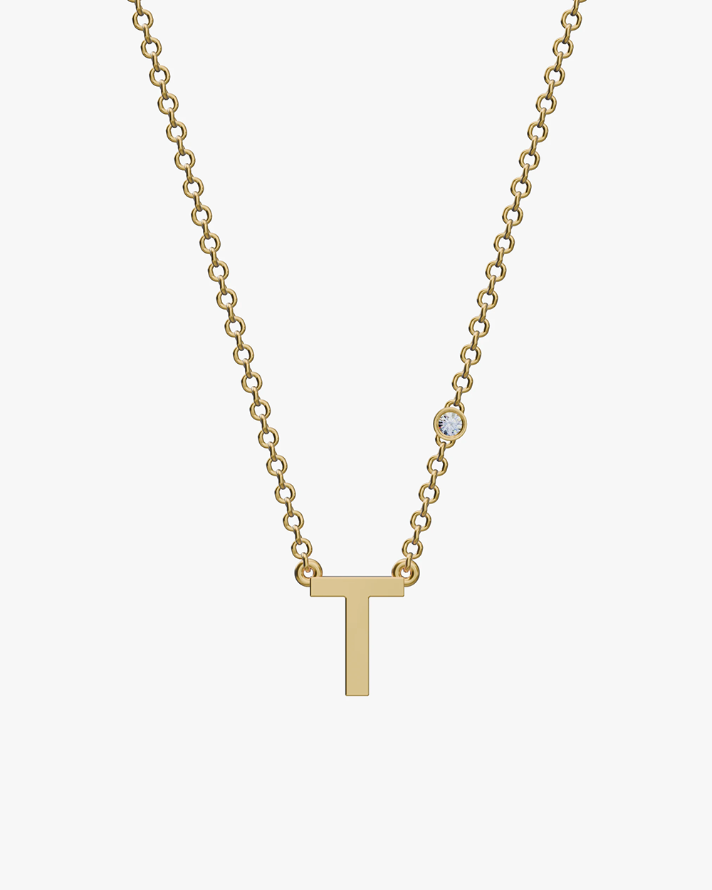 Starlight Initial Necklace