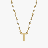 Starlight Initial Necklace