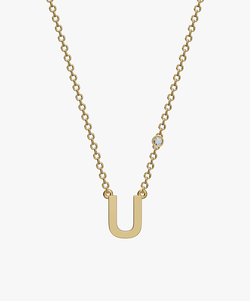 Starlight Initial Necklace